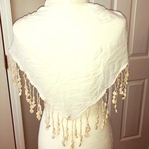 Anthropologie Accessories - Tassel Wrap Anthropologie Accessories - Tassel Wrap